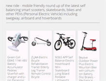 Tablet Screenshot of newride.co.uk