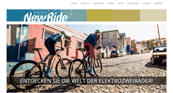 Desktop Screenshot of newride.ch
